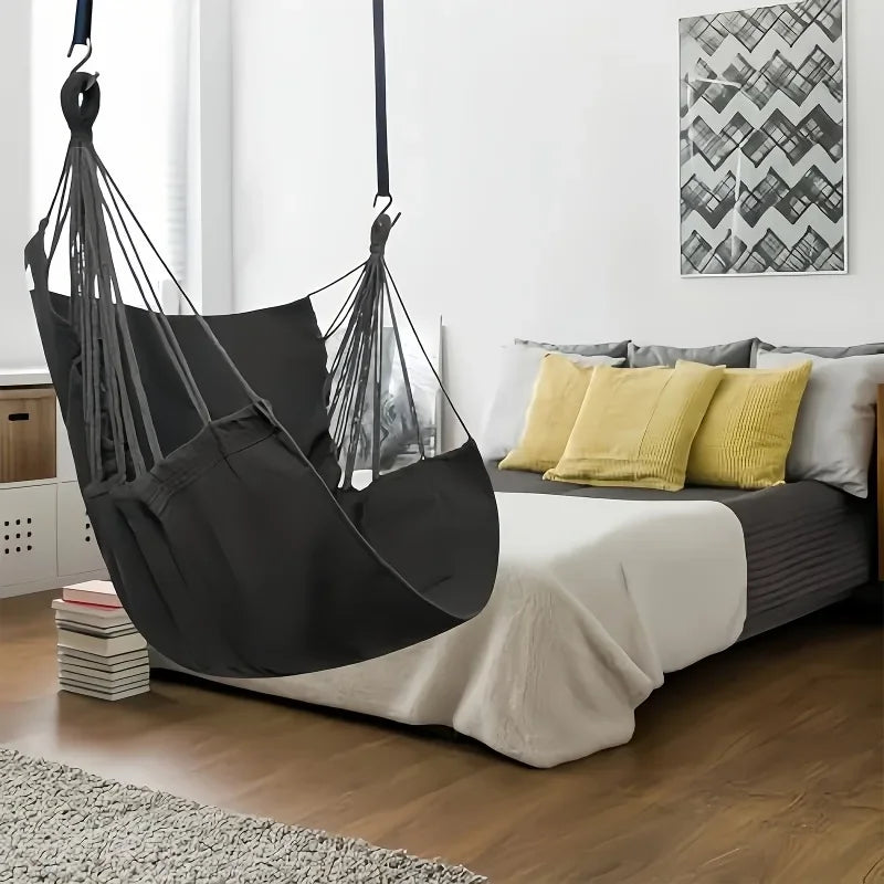 Portable Canvas Hammock Swing Chair – Indoor & Outdoor Hammock Swing Chair SPOT