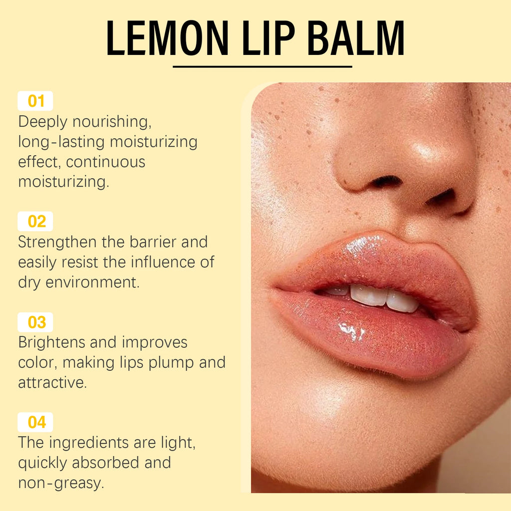 Lemon Turmeric Lip Balm – Exfoliating & Moisturizing Lip Care Lip Balm SPOT