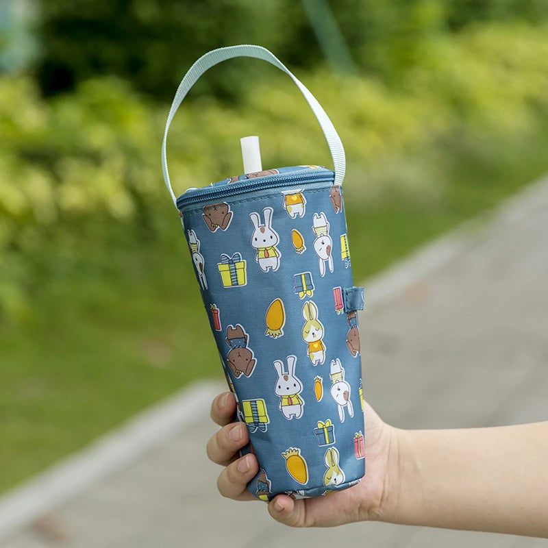 Insulated Tumbler Tote Bag – Oxford Cloth Cup Carrier Insulated Cup Tote Bag SPOT