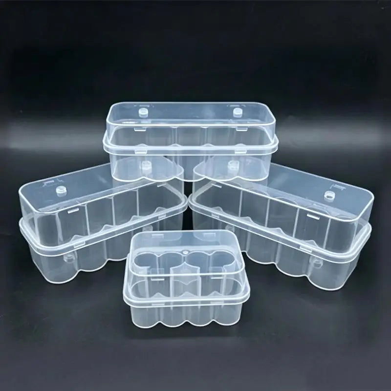 Transparent Plastic Vial Storage Box – 3–10ml Organizer Vial Storage Organizer SPOT