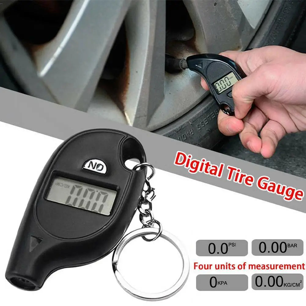 Mini LCD Digital Tire Pressure Gauge – Keychain Style Tire Pressure Gauge SPOT