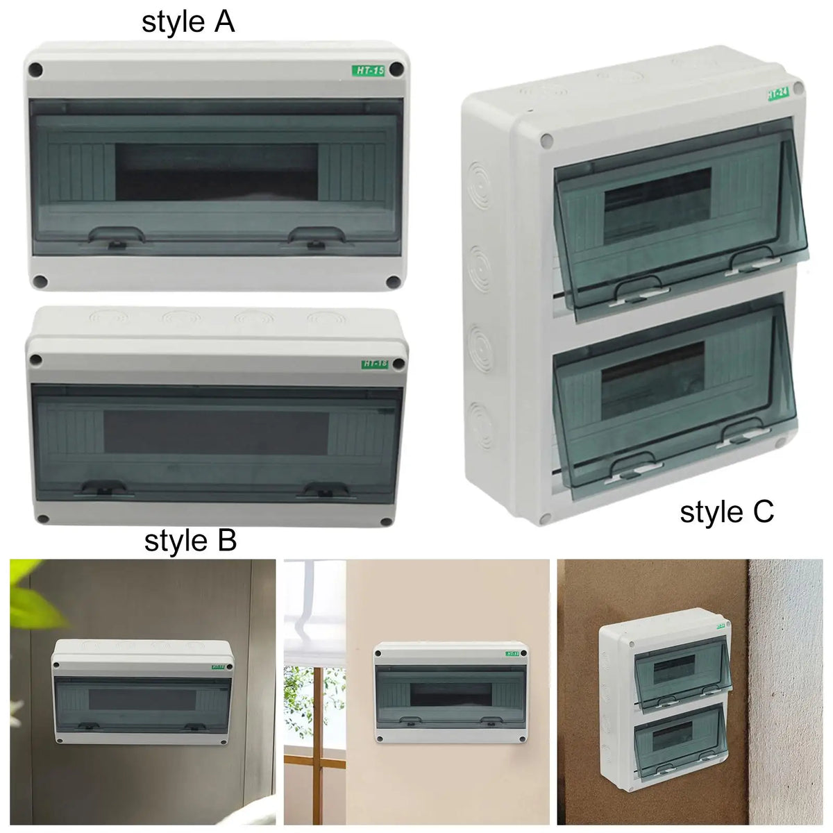 IP67 Waterproof Distribution Box – Outdoor ABS Junction Box Electrical Enclosure Box SPOT