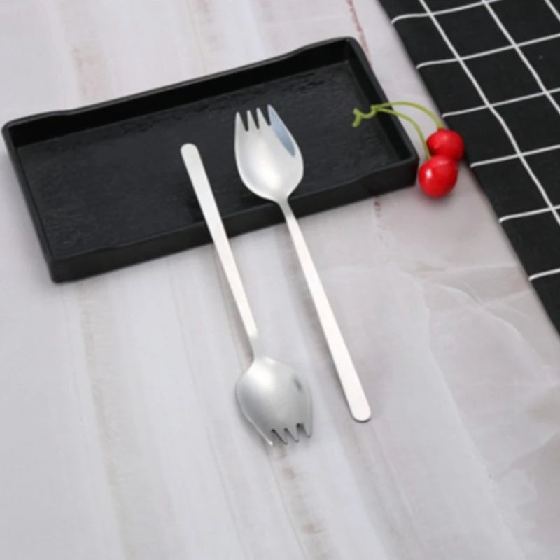 4-Piece Stainless Steel Flatware Set – Salad, Pasta & Dessert Flatware Set SPOT