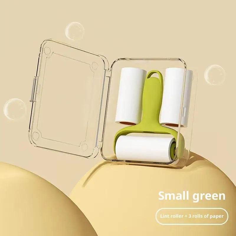 Mini Pet Hair Lint Roller – Reusable Adhesive Roller for Clothes Pet Lint Roller SPOT Green