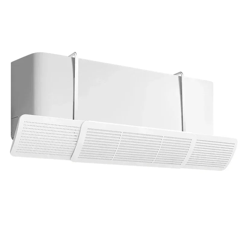 Wall-Mounted AC Wind Deflector – Universal Baby & Kids Room AC Wind Deflector SPOT White