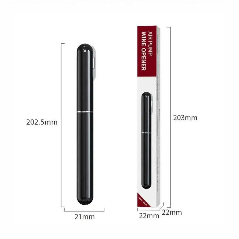 2-in-1 Air Pressure Wine Opener & Foil Cutter – Spill-Free Wine Opener SPOT