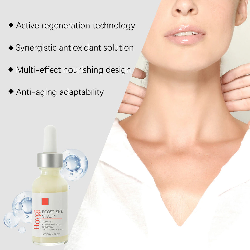 Hoygi CoQ10 Face & Neck Firming Serum – Anti-Aging 30ml Face & Neck Serum SPOT