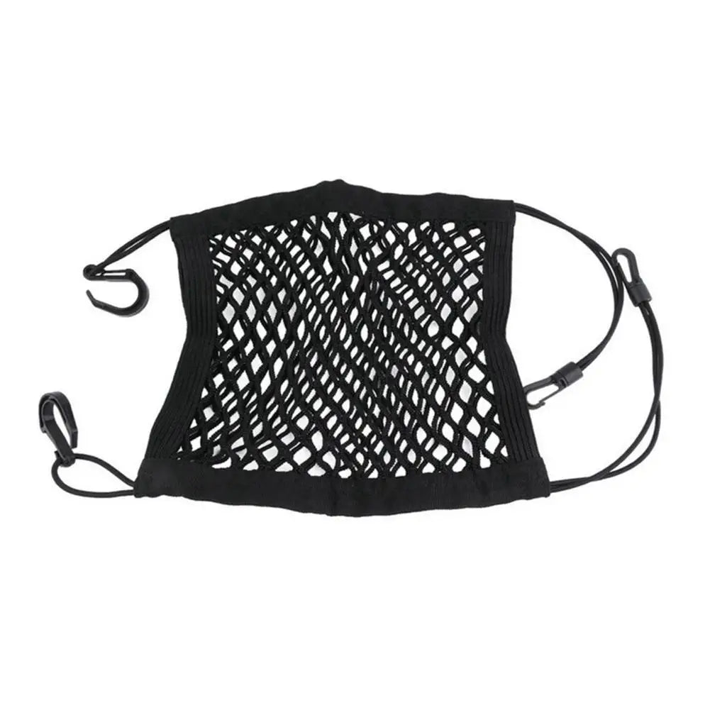 Motorcycle Cargo Net with Plastic Hooks – Helmet & Luggage Motorcycle Cargo Net SPOT A