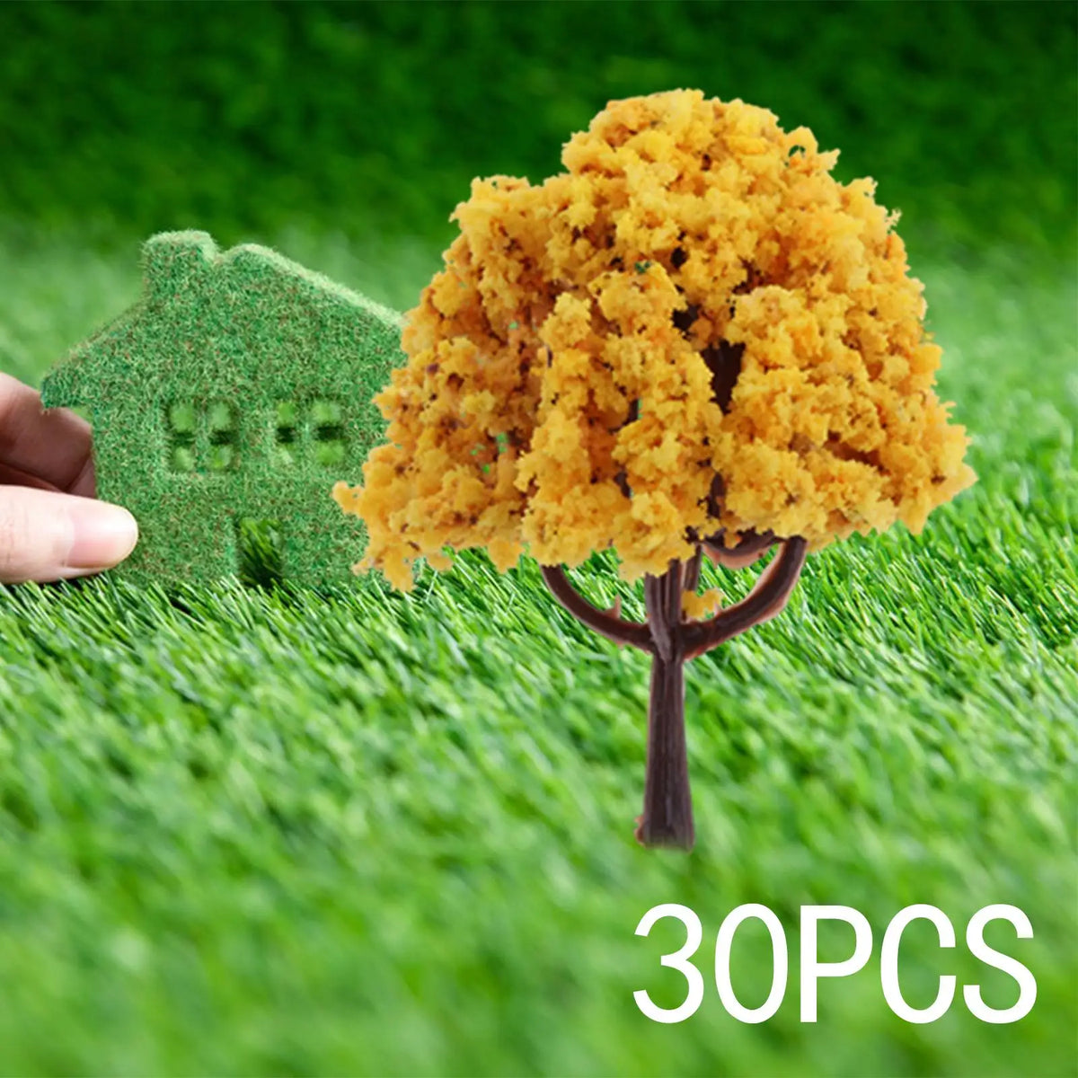 Miniature Model Trees Set – Diorama, Fairy Garden & Scene Decor Miniature Model Trees SPOT 30 pieces