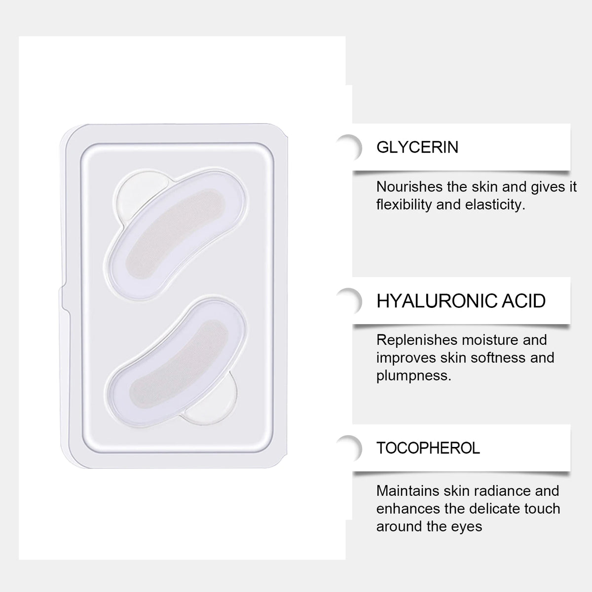 Eelhoe Microneedle Eye Patches – Retinol & Hyaluronic Acid Microneedle Eye Patches SPOT