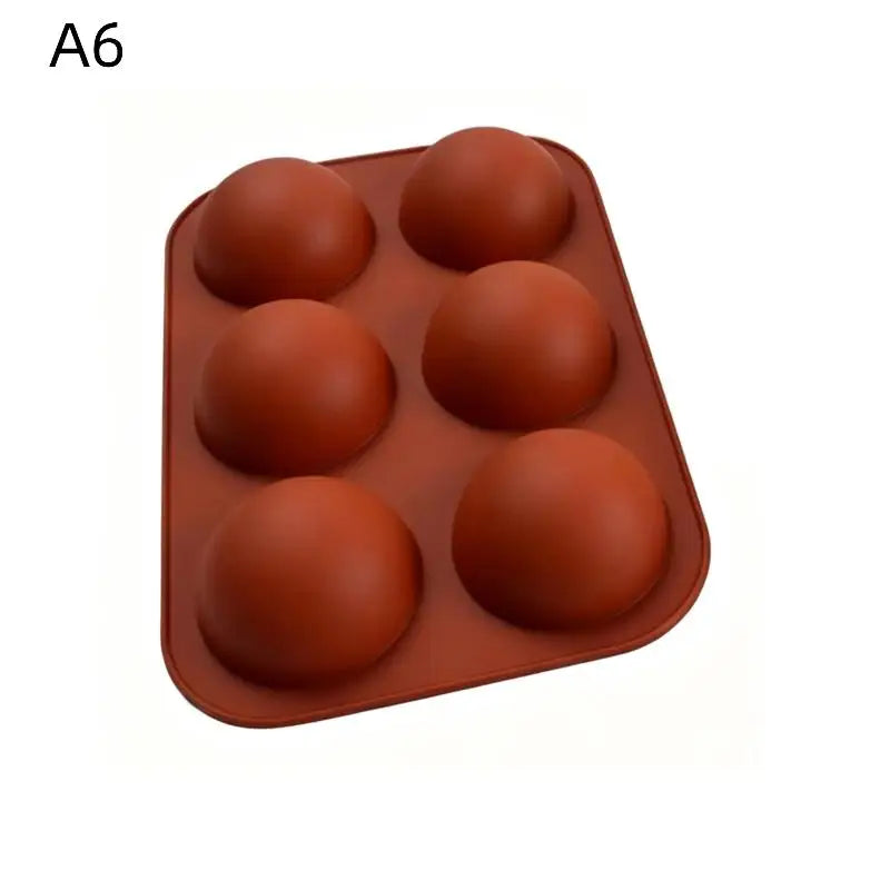 Silicone Hemisphere Mold 6/15/24 Cavity – Dome Baking Mold Silicone Baking Mold SPOT A6
