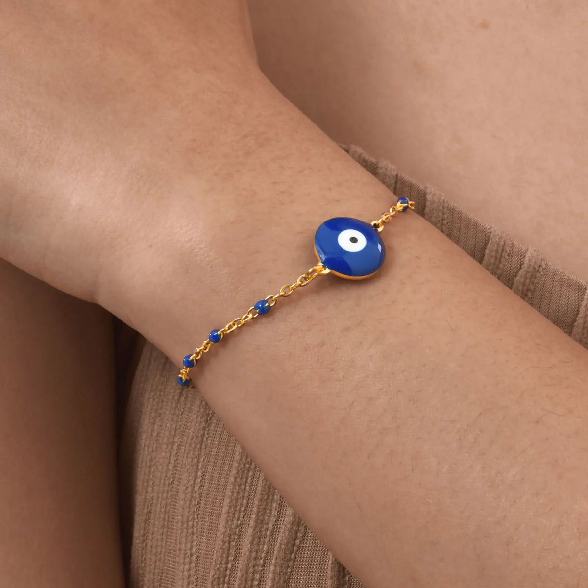 Evil Eye Pendant Necklace for Women – Gold Lucky Amulet Charm Pendant Necklace SPOT