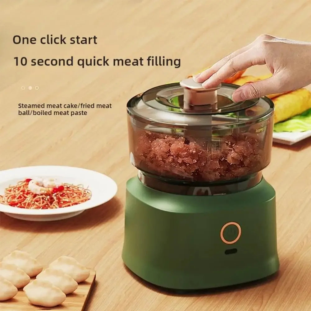 Wireless Electric Mini Food Chopper 160ml USB Rechargeable Electric Food Chopper SPOT