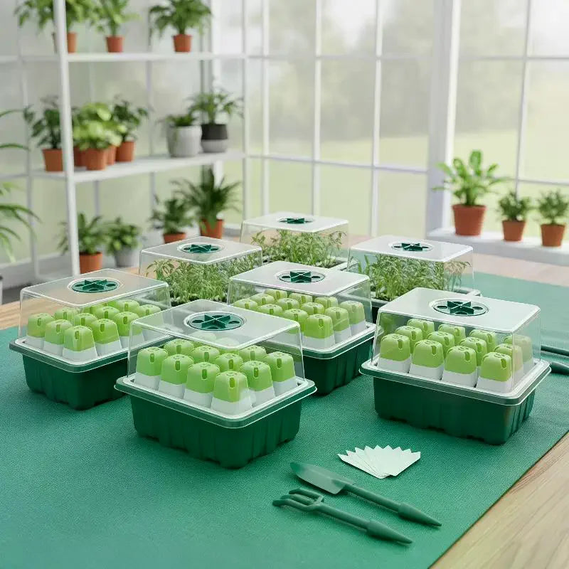 Seed Starter Tray & Humidity Dome – Silicone Germination Kit Seed Germination Kit SPOT