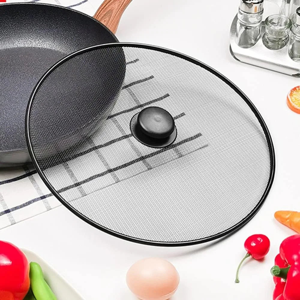 3-Pack Splatter Screen Set – Fine Mesh Splash Guard Lids Splatter Screen Set SPOT