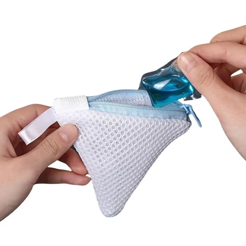 Reusable Mesh Laundry Bags with Zipper & Hanging Loop – 5-Pack Mesh Laundry Bag SPOT