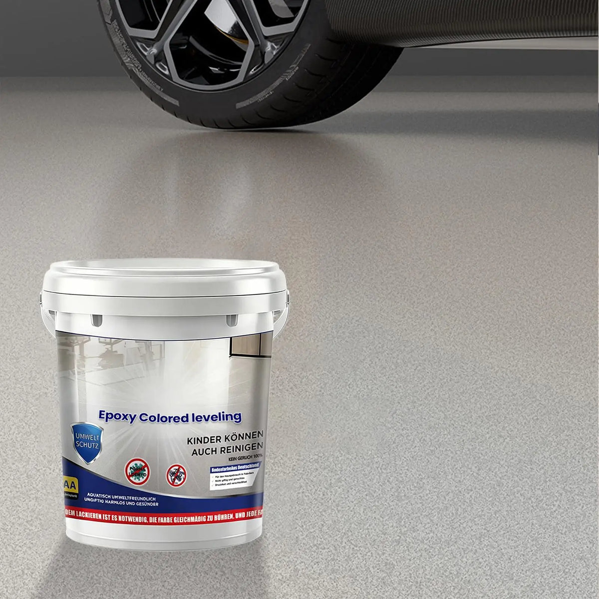 High-Gloss Epoxy Floor Paint – Quick-Dry Self-Leveling Coating Epoxy Floor Coating SPOT