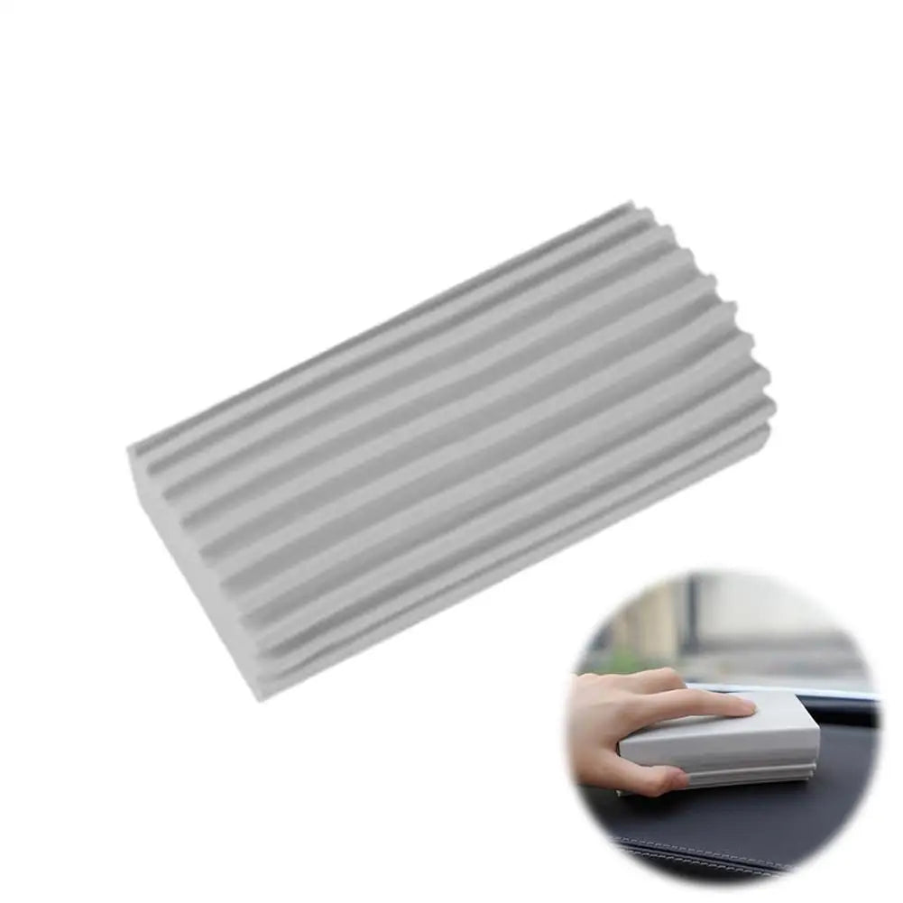 Sponge Groove Detail Brush – Blinds, Window Tracks & Vents Sponge Cleaning Brush SPOT 1pc Grey