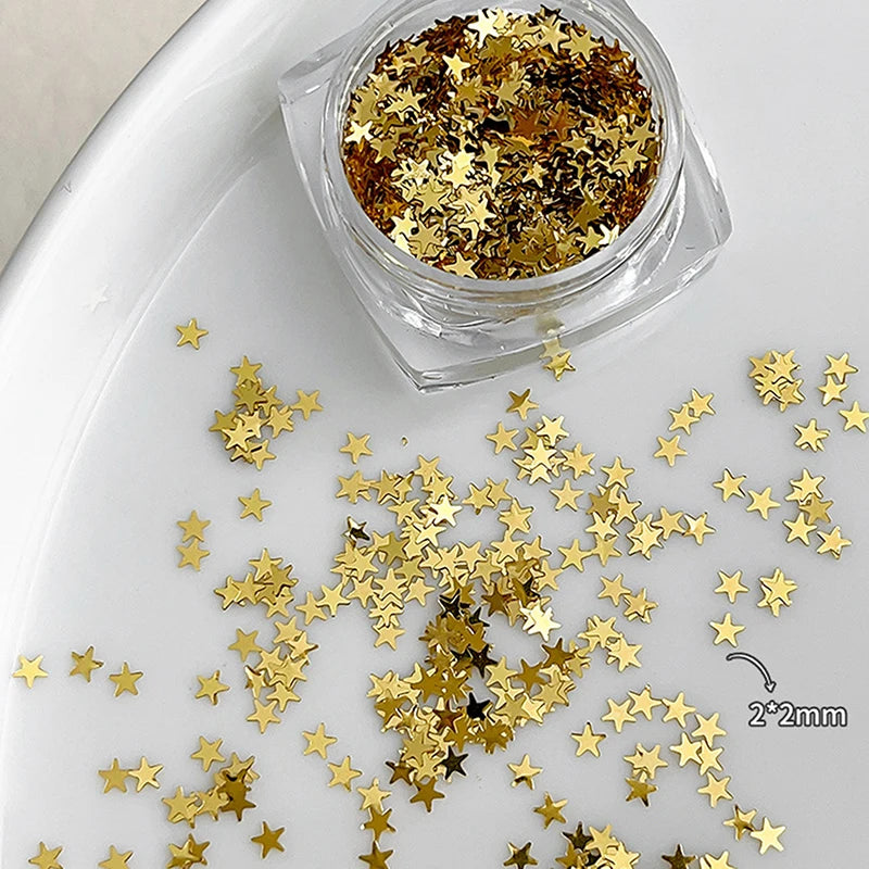 Holographic Laser Nail Sequins & Glitter – DIY Nail Art Mix Nail Art Sequins SPOT