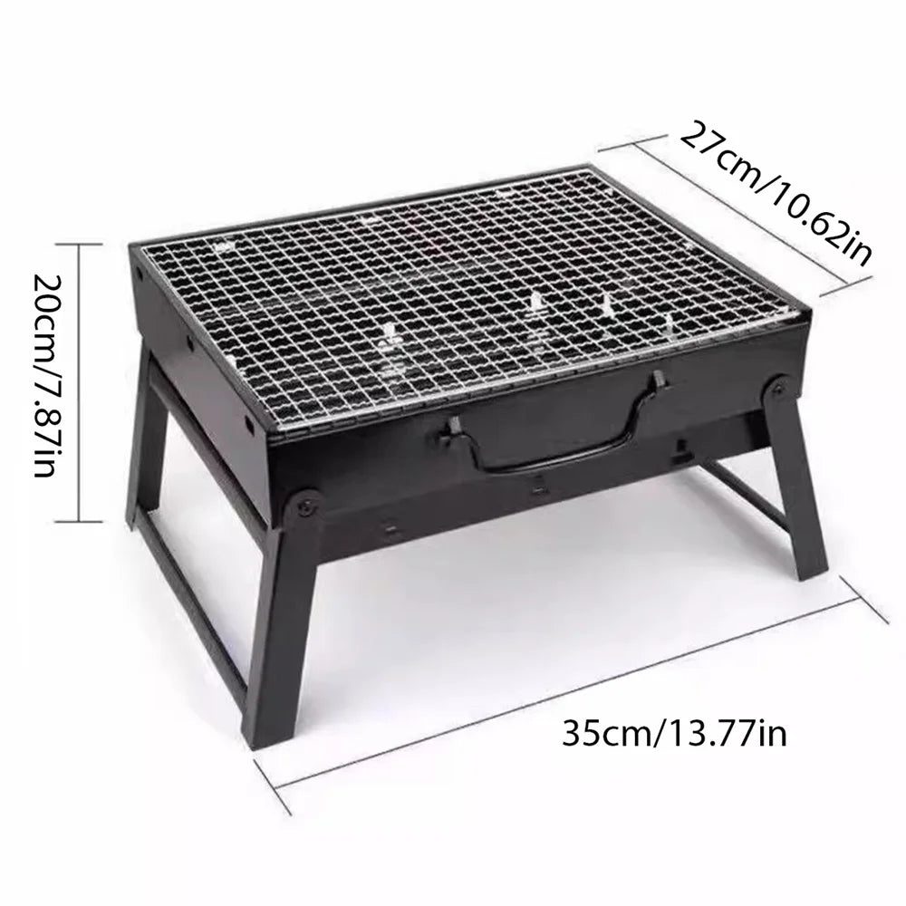 Portable Foldable Charcoal BBQ Grill – Camping & Outdoor Portable Charcoal Grill SPOT 1pc