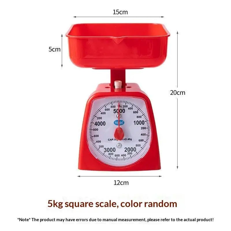 Mechanical Analog Kitchen Scale – Battery-Free High Precision Mechanical Kitchen Scale SPOT A4