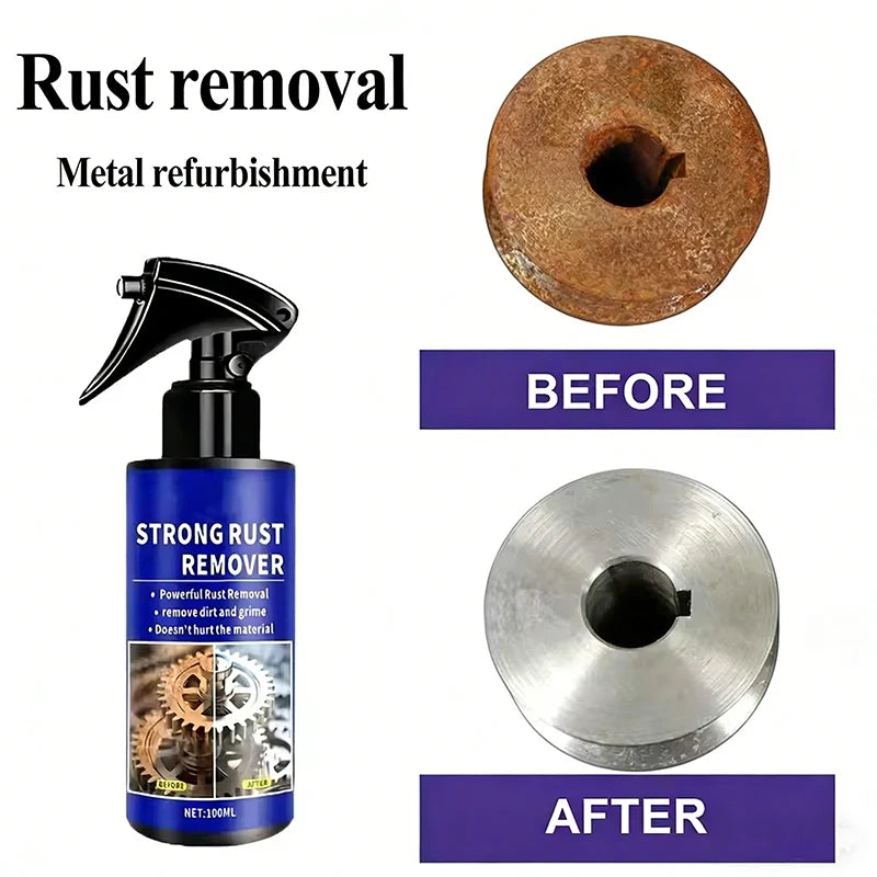 Rust Remover Spray – Metal Rust Inhibitor & Wheel Hub Care Rust Remover Spray SPOT