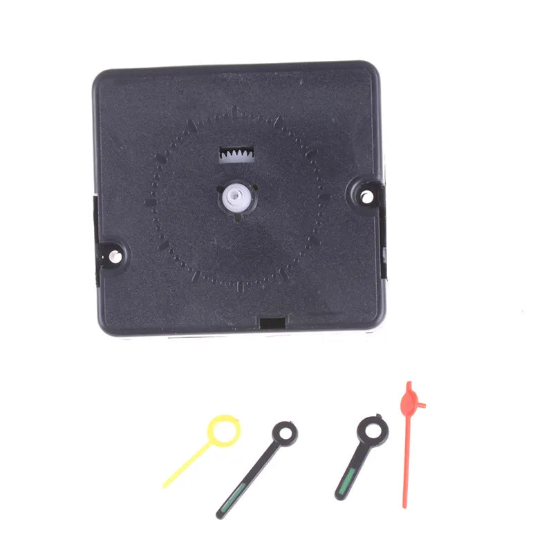 Quartz Clock Movement Mechanism DIY Replacement Kit – Black Hands Clock Movement Kit SPOT