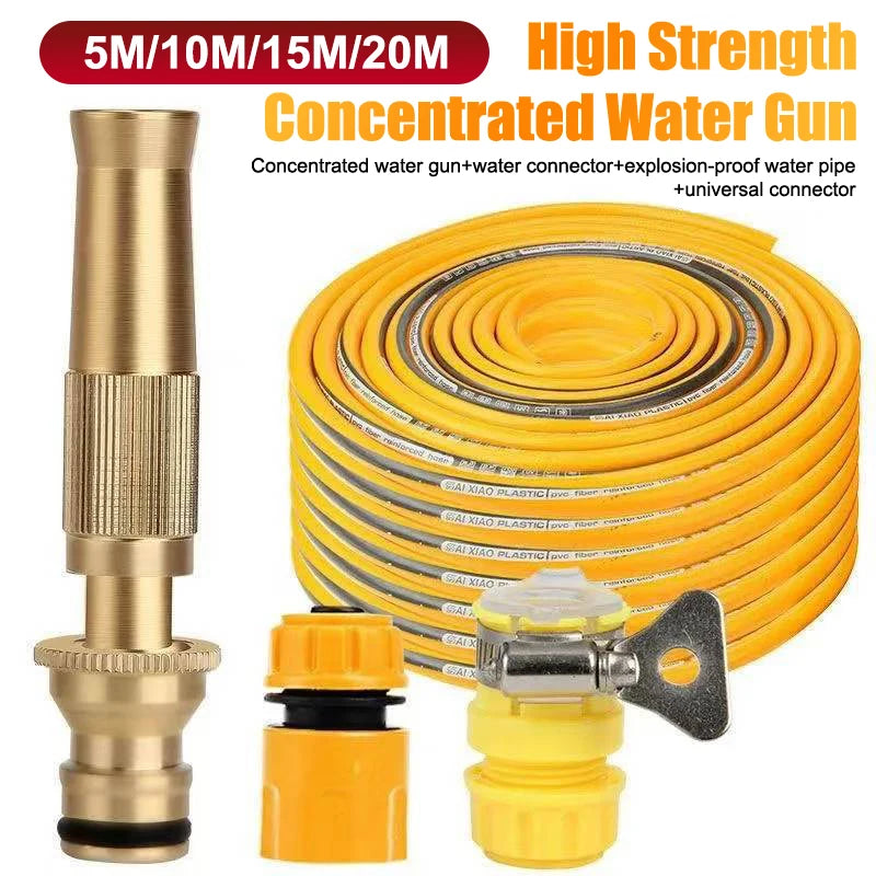 Brass High-Pressure Garden Hose Nozzle – Multi-Spray Sprayer Garden Hose Nozzle SPOT