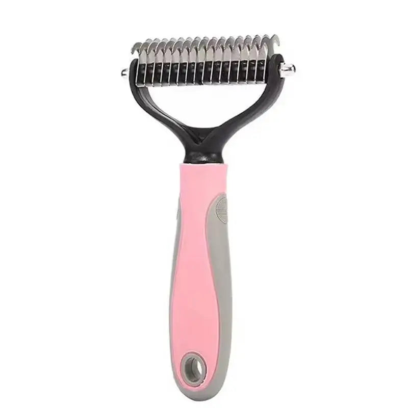 Pet Deshedding Brush – Dog & Cat Hair Remover Grooming Tool Pet Grooming Brush SPOT A1
