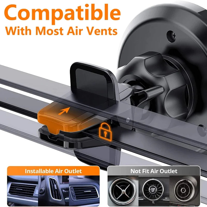 17mm Ball Head Car Air Vent Clip Phone Mount | Universal Fit Car Phone Mount SPOT
