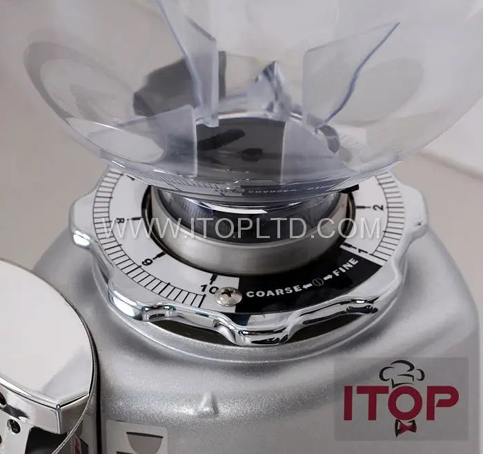 Commercial Burr Coffee Grinder – 64mm Flat Wheel, Semi-Auto CG-600 Commercial Coffee Grinder SPOT