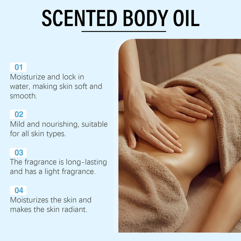 Caramel Vanilla Body Massage Oil – Moisturizing 100ml Body Massage Oil SPOT