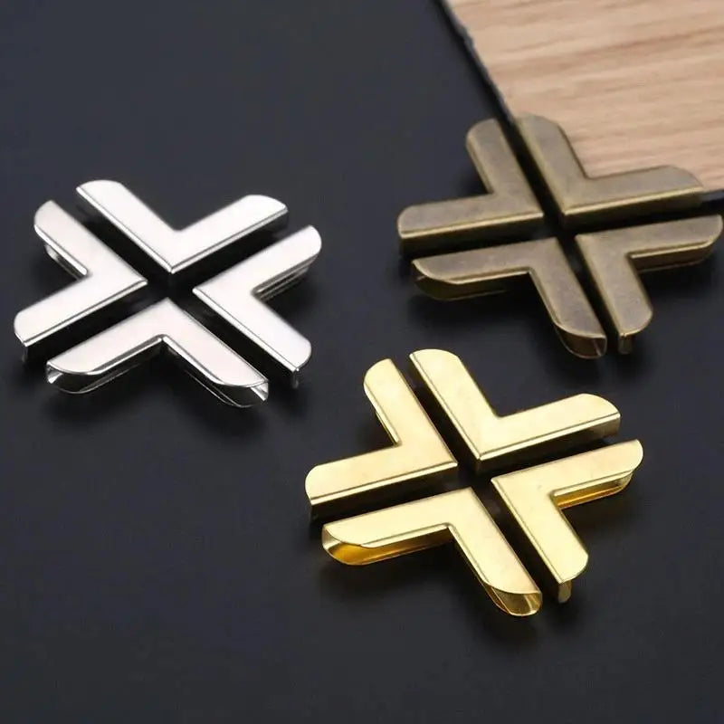 Metal Corner Protectors for Scrapbook & Photo Album – 100/300pk Craft Corner Guards SPOT