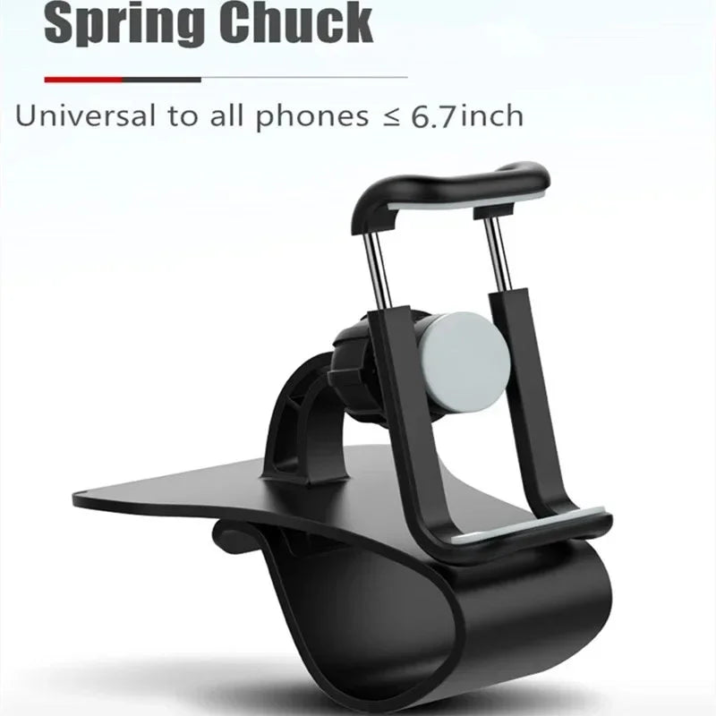 360° Rotatable Car Phone Holder – Universal Dashboard Mount Car Phone Mount SPOT black