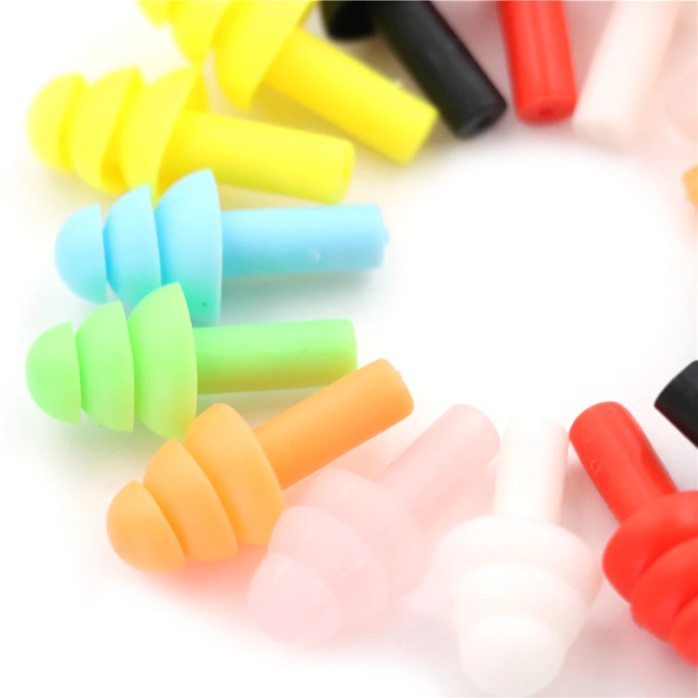 20-Pack Silicone Earplugs – Noise Blocking for Sleep & Study Silicone Earplugs SPOT