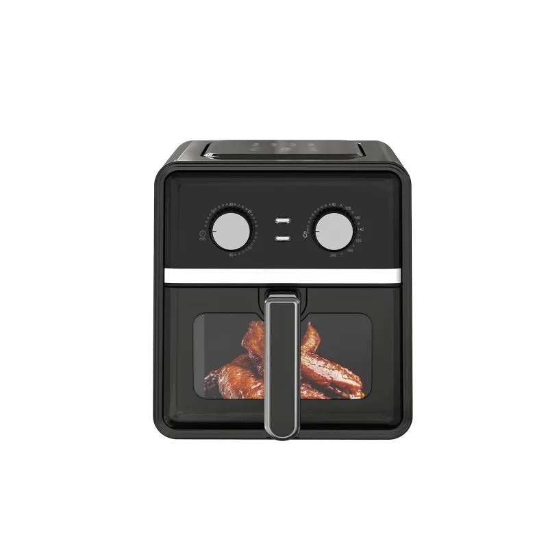 DUTRIEUX Large Capacity Air Fryer Oven – Visible Window & Knob Air Fryer Oven SPOT