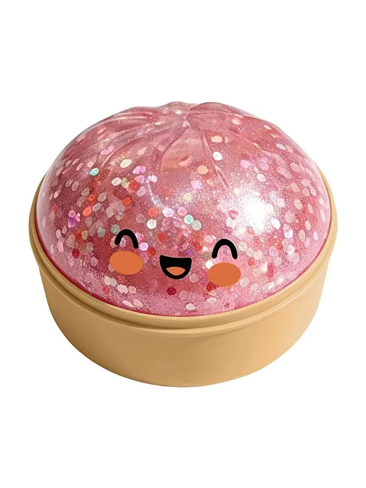 Steamed Bun Squishy Toy – Slow Rebound Sensory Squeeze Ball Squishy Fidget Toy SPOT 11