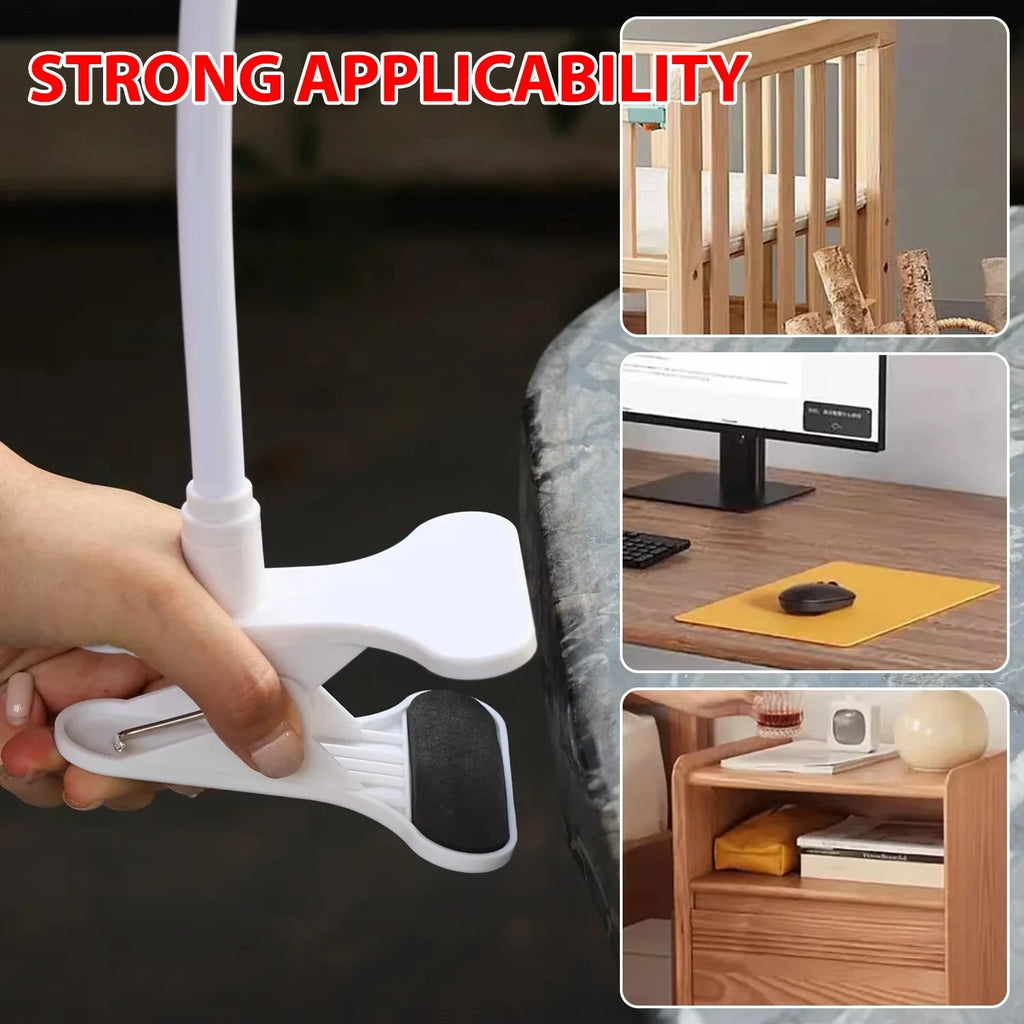 Flexible Clip-On Camera Mount – Baby Monitor & Webcam Stand Camera Clamp Mount SPOT