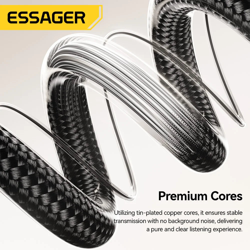 Essager 3.5mm Male to Male AUX Audio Cable | 5 Lengths AUX Audio Cable SPOT