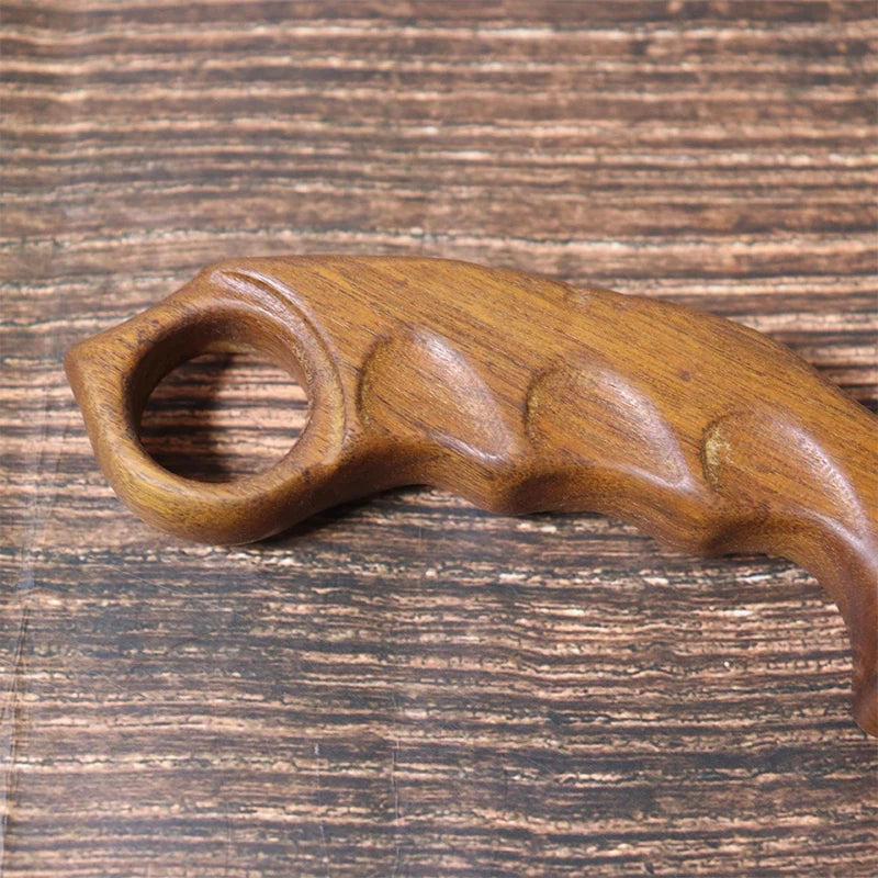 Golden Sandalwood Claw Knife Wooden Carved Ornament | Home Decor Wooden Carved Ornament SPOT