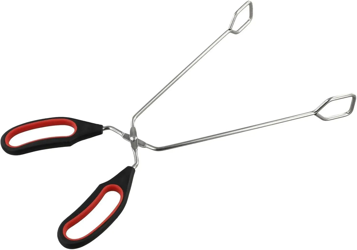 Long Stainless Steel BBQ Tongs – Charcoal, Food & Fire Grip BBQ Tongs SPOT