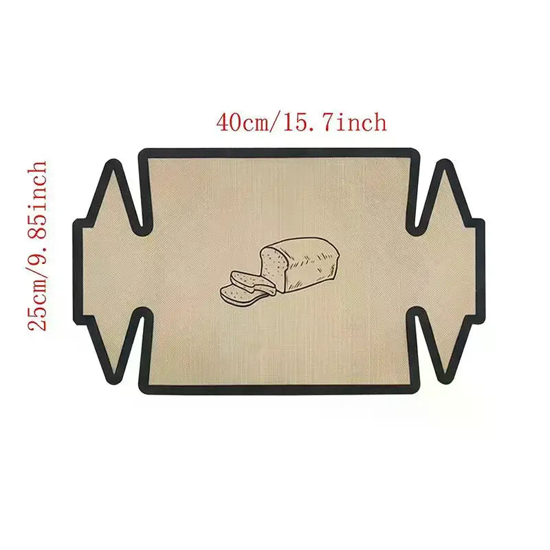Reusable Silicone Bread Loaf Pan Liner – Nonstick, 9 Inch Loaf Pan Liner SPOT