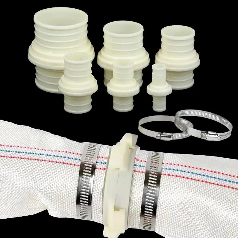 Garden Hose Quick Connector – ABS Irrigation Adapter 1/2 to 1" Irrigation Hose Connector SPOT