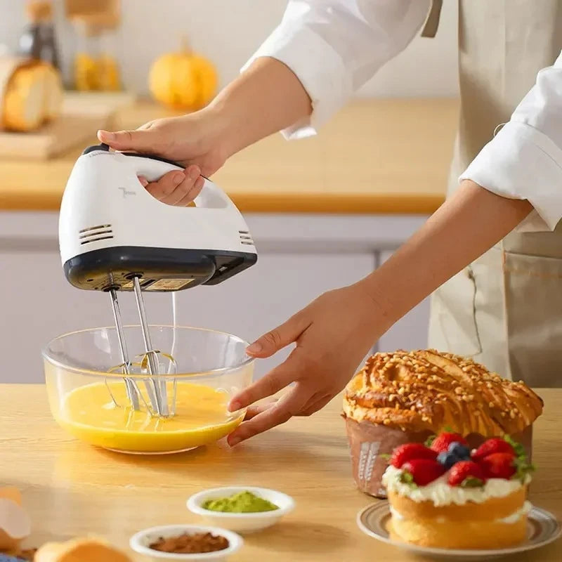 7-Speed Electric Hand Mixer – Baking Blender for Cream & Eggs Electric Hand Mixer SPOT