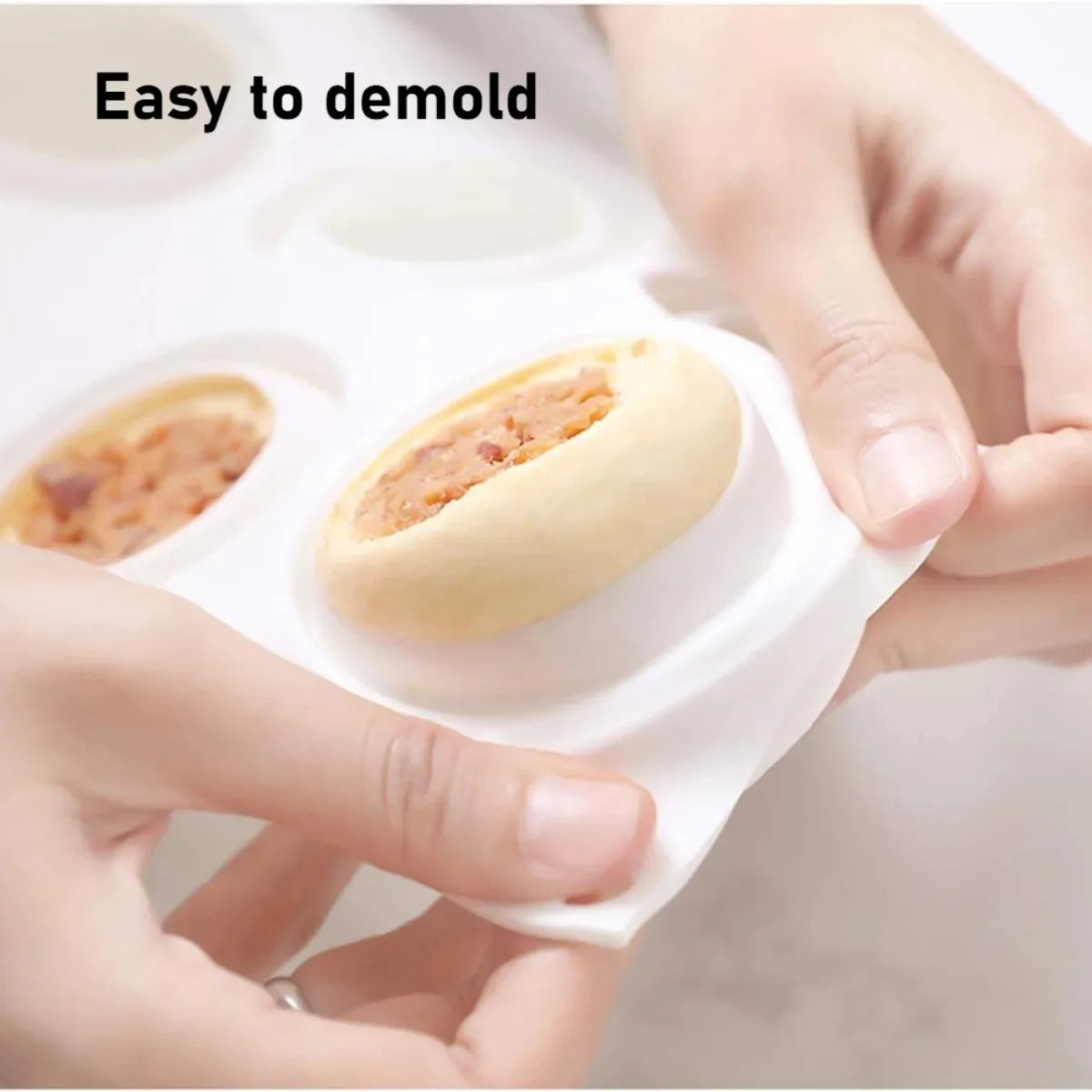 8-Cavity Silicone Sphere Mold – Chocolate, Mousse & Cake Silicone Baking Mold SPOT