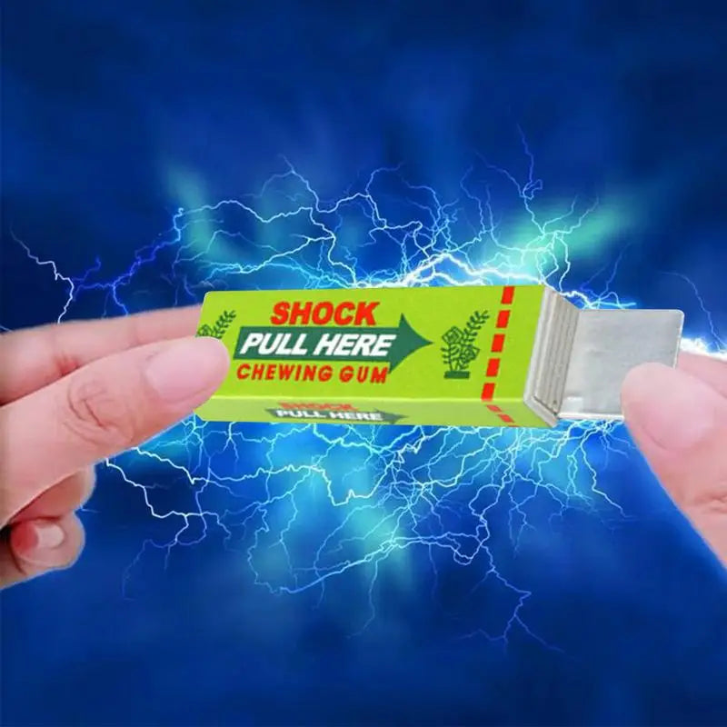 Electric Shock Chewing Gum Prank Toy – Funny Gag Gift Novelty Prank Toy SPOT