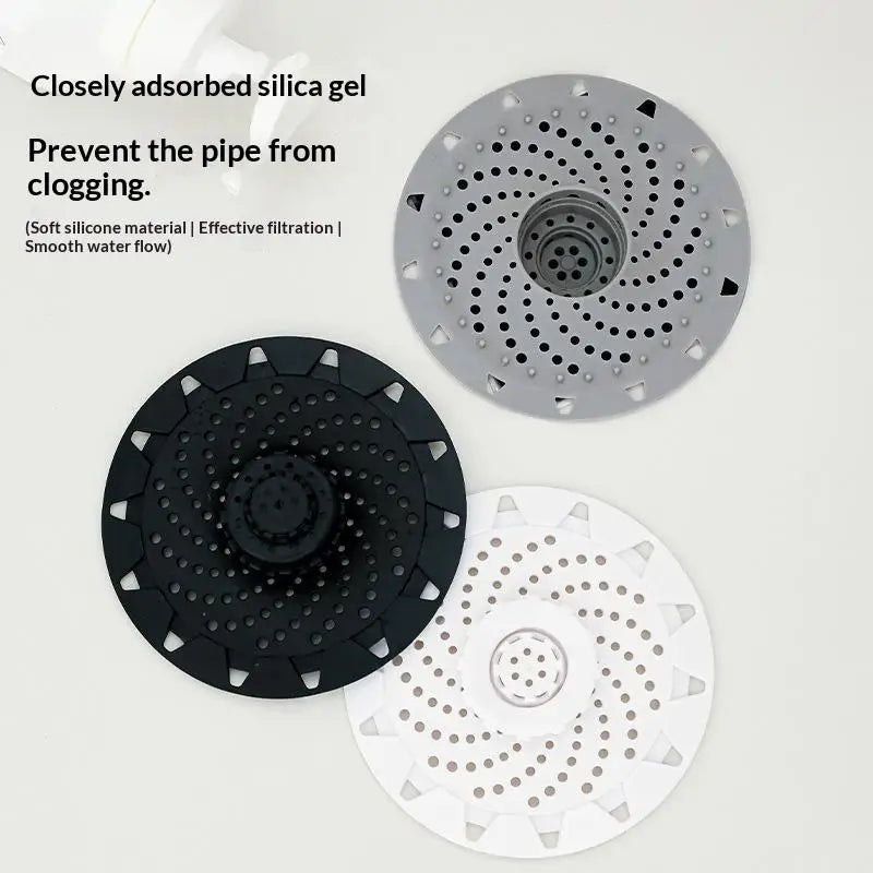 TPR Shower Drain Hair Catcher – Anti-Clog Floor Drain Filter Drain Hair Catcher SPOT