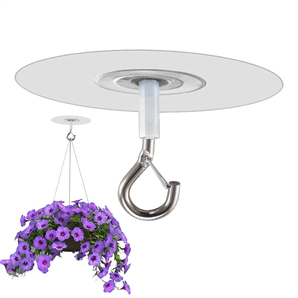 Adhesive Ceiling Hook – No-Drill Hook for Plants & Décor Adhesive Ceiling Hook SPOT