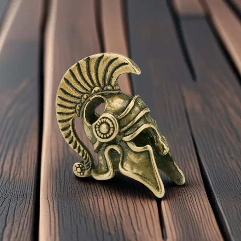 Spartan Helmet Pendant – Vintage Antique Alloy DIY Charm Jewelry Charm Pendant SPOT
