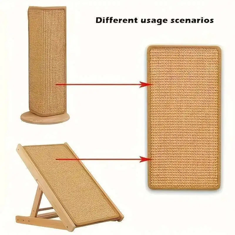 Hemp Sisal Cat Scratching Board – Sofa-Safe Adhesive Design Cat Scratching Board SPOT
